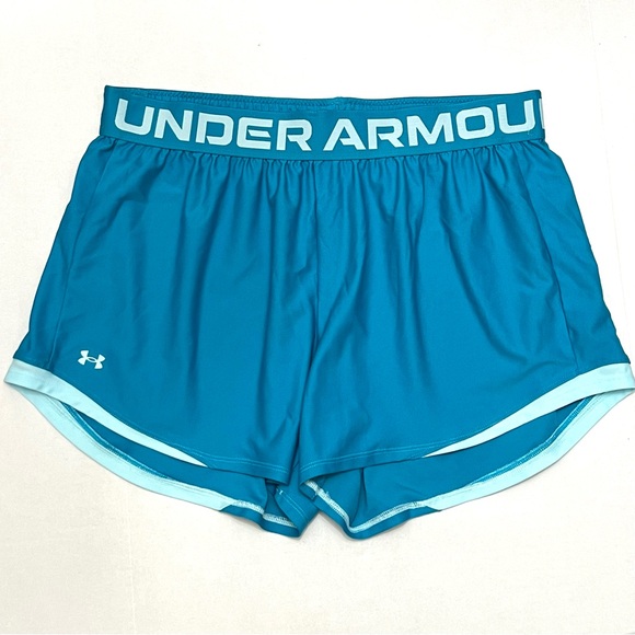 Under Armour Pants - Under Armour Turquoise Athletic Shorts Size 1X